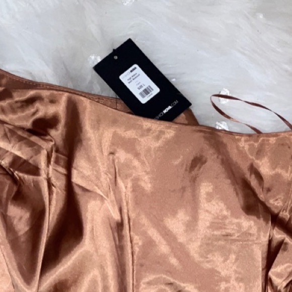 High Status Satin Bodysuit - Picture 4 of 4